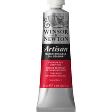 Load image into Gallery viewer, Winsor and Newton Artisan Water Mixable Oils - 37ml / Cadmium Red Deep
